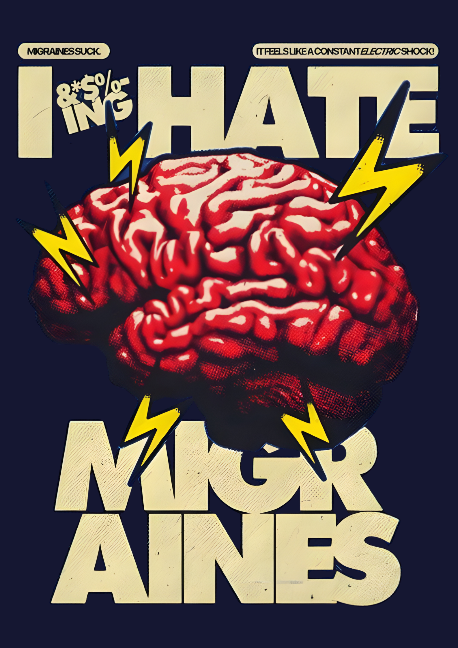 HATE MIGRAINES HOODIE