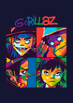 GORILLAZ HOODIE