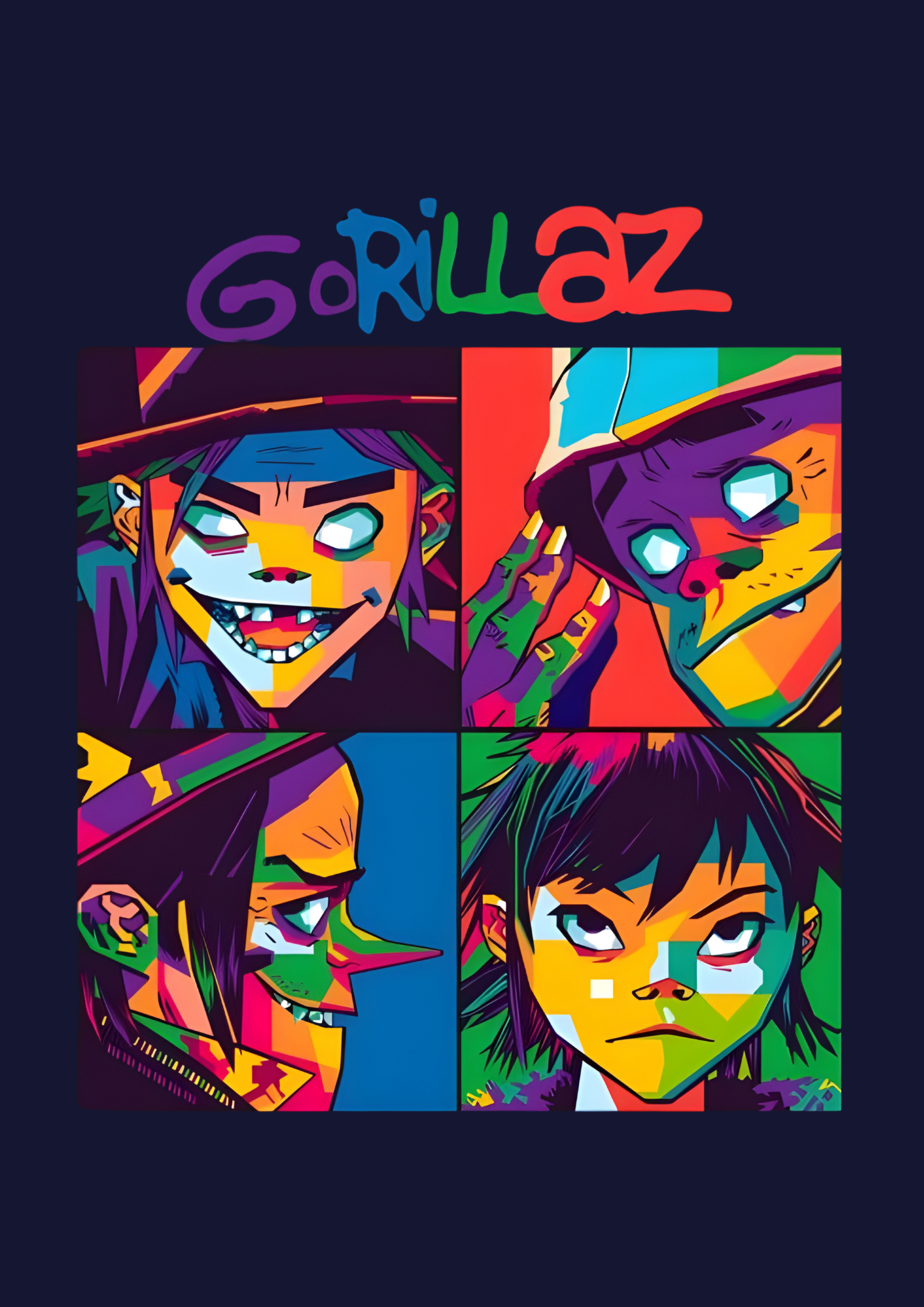GORILLAZ HOODIE