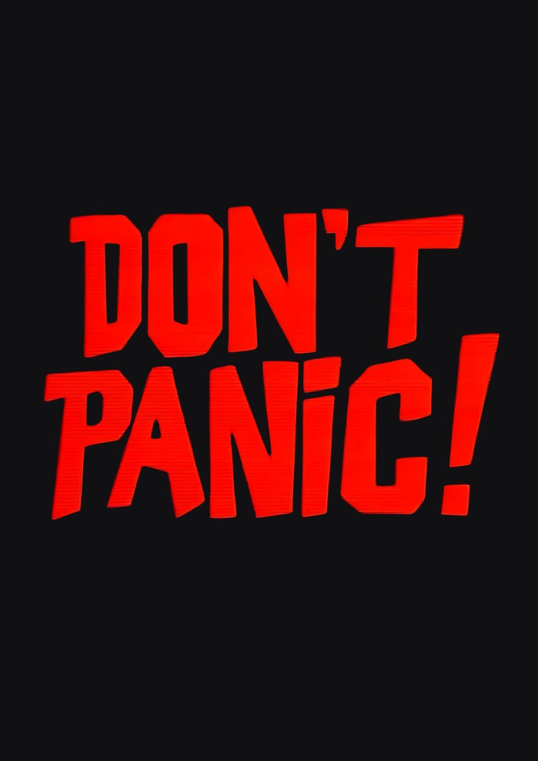 DON'T PANIC HOODIE