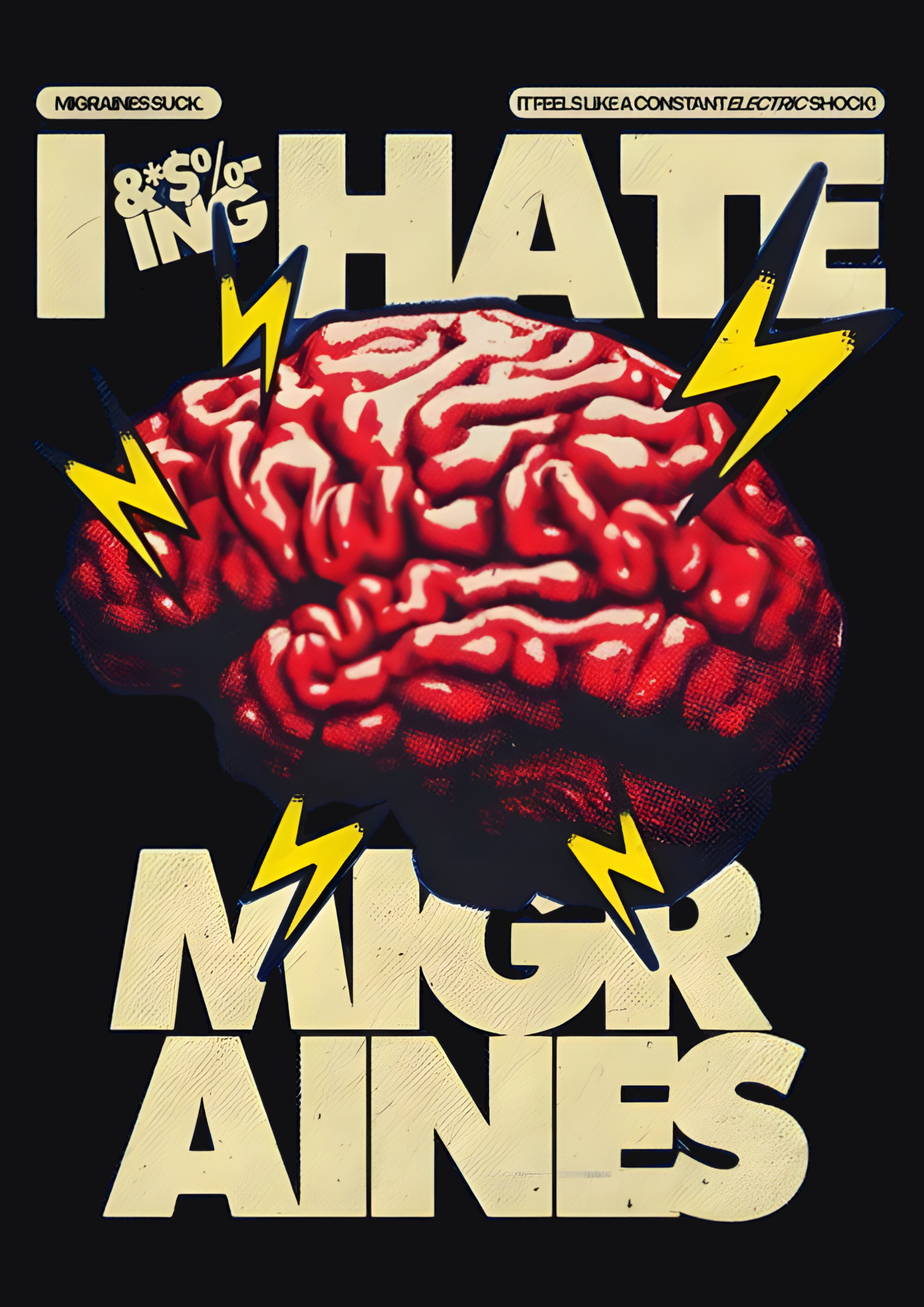 HATE MIGRAINES HOODIE