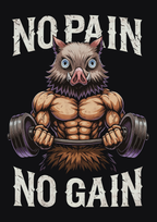 NO PAIN NO GAIN HOODIE