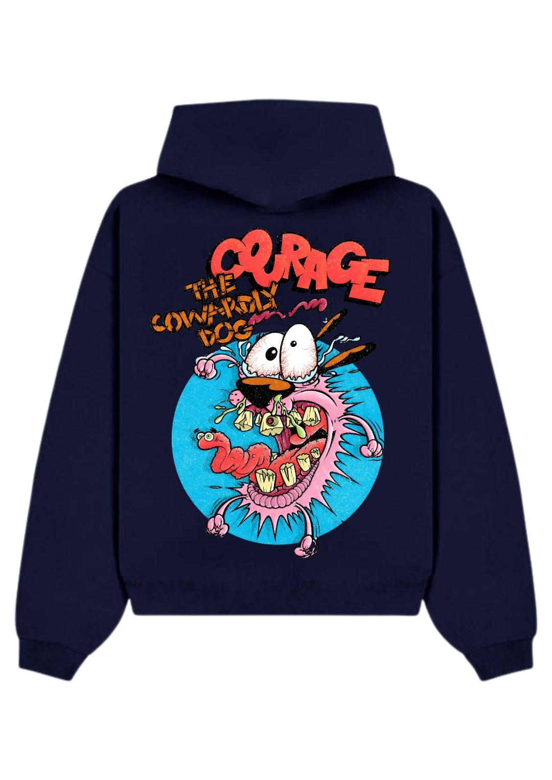 COURAGE THE COWARDLY HOODIE