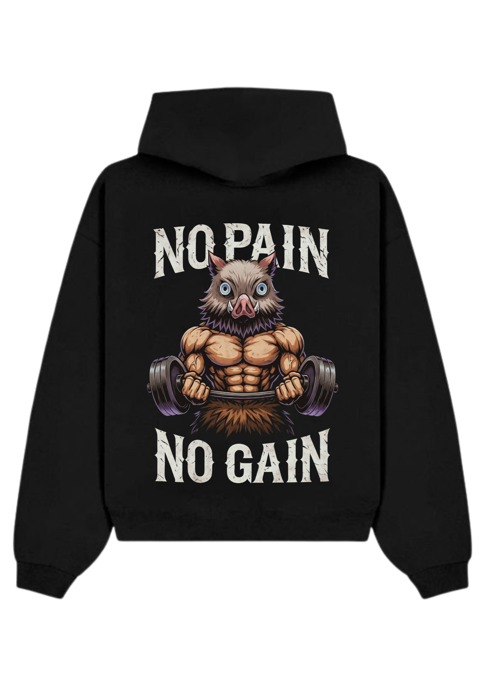 NO PAIN NO GAIN HOODIE