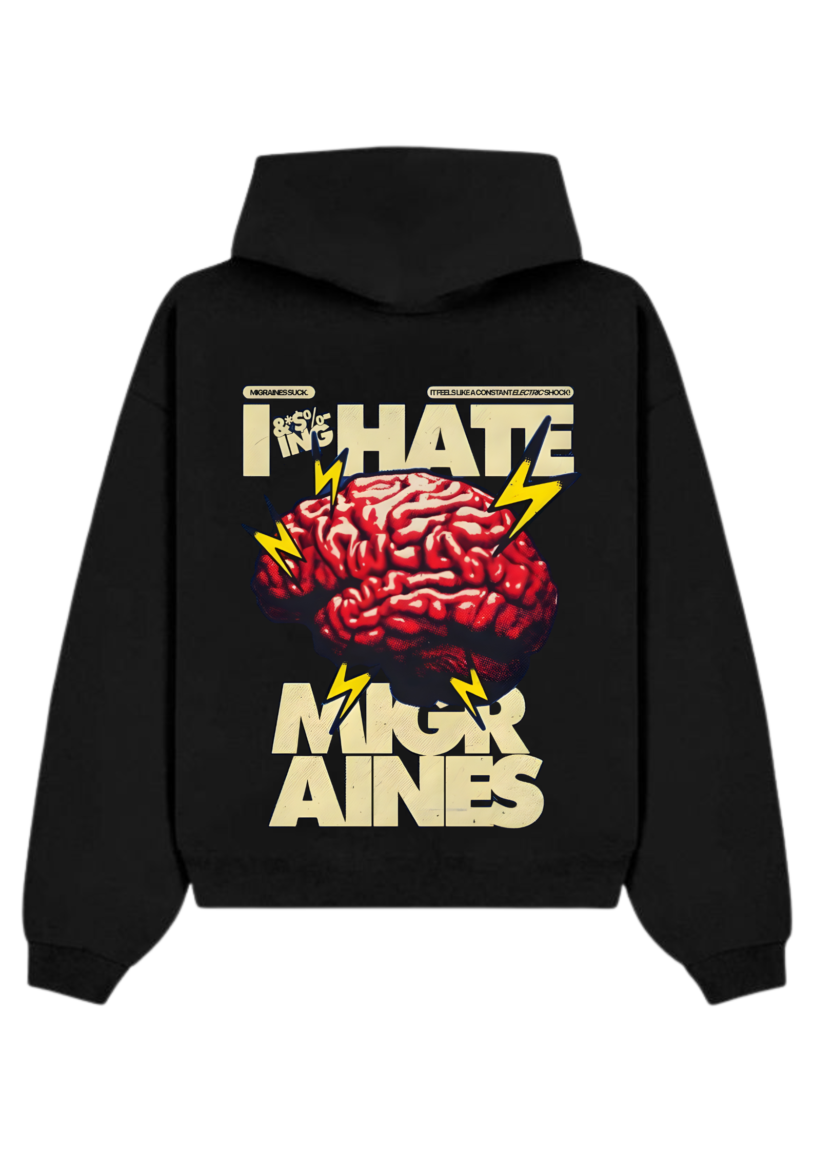 HATE MIGRAINES HOODIE