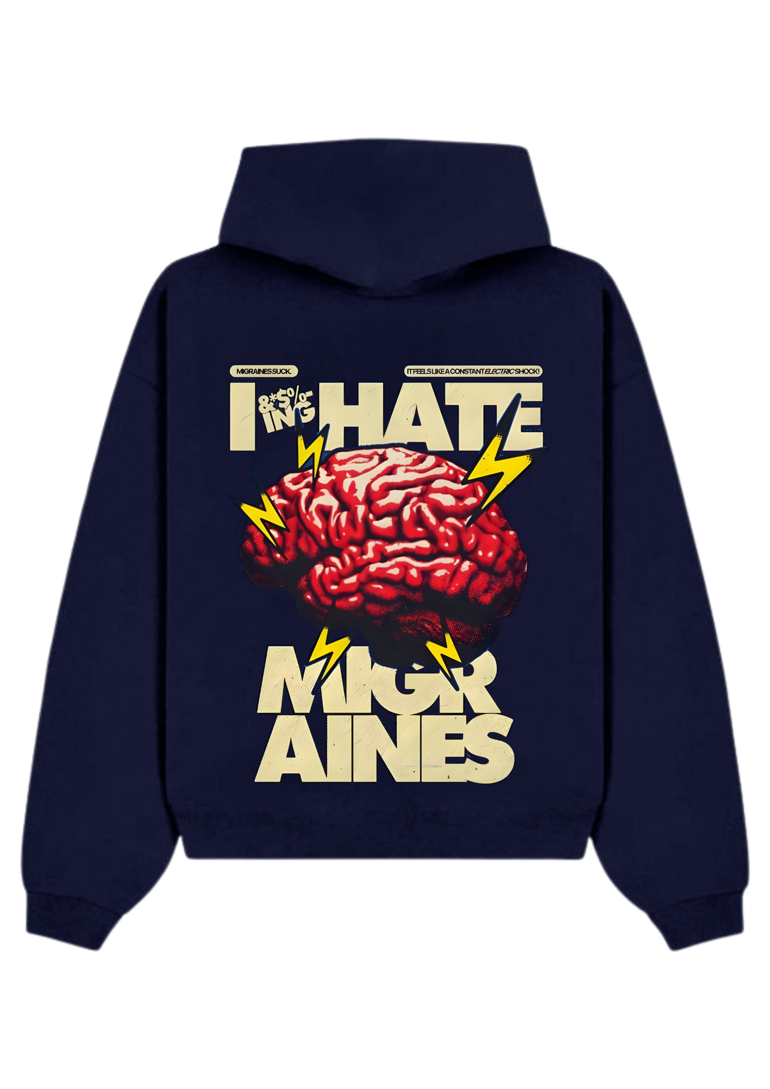 HATE MIGRAINES HOODIE
